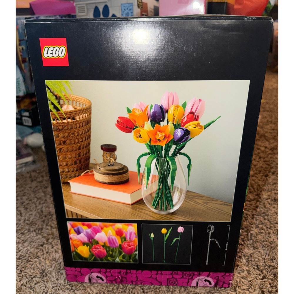 Lego Botanicals Tulip Bouquet Building Set (NWT) 11501 - Picture 6 of 6